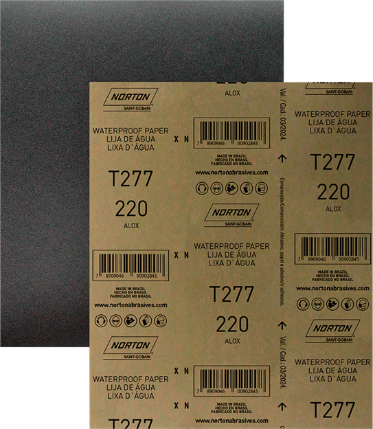 Lixa Norton D Agua T277 220 Preta