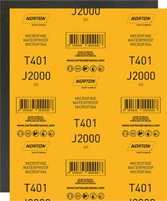 Lixa Norton D Agua Microfina T401 J2000 Vermelha