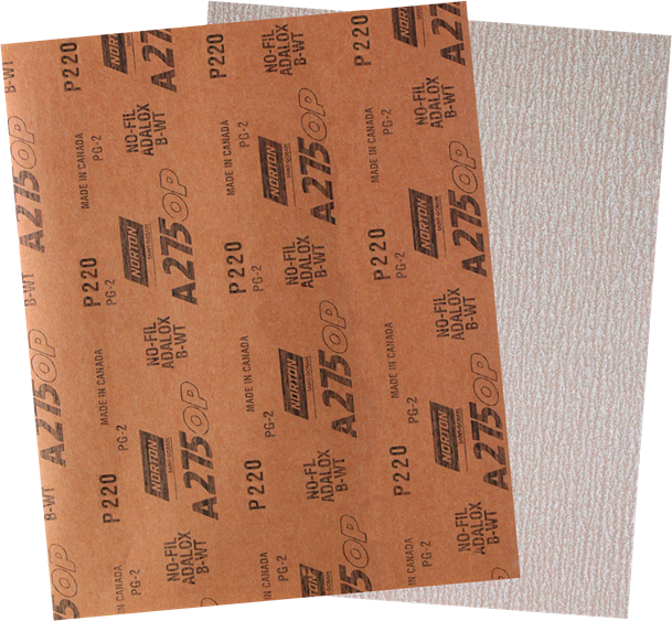 Lixa Norton No Fil Seco A275 P220 Cinza