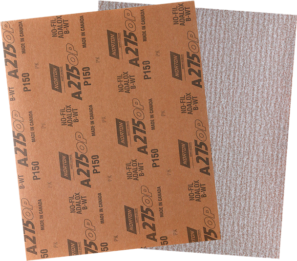 Lixa Norton No Fil Seco A275 P150 Cinza