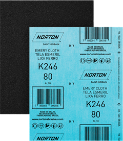 Lixa Norton Ferro/Aco K246 C180 Preta