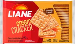 Biscoito Liane Cream Cracker Sem Lactose 270g