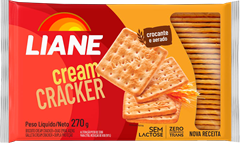 Biscoito Liane Cream Cracker Sem Lactose 270g