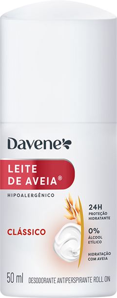 Desodorante Rollon Davene Leite De Aveia Classico 50ml