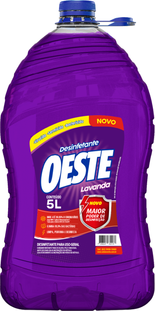 Desinfetante Oeste Lavanda 5l