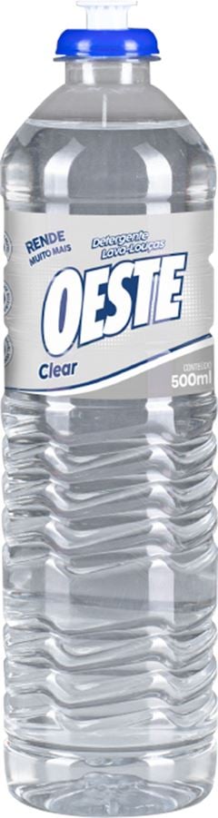 Detergente Oeste Clear 500ml