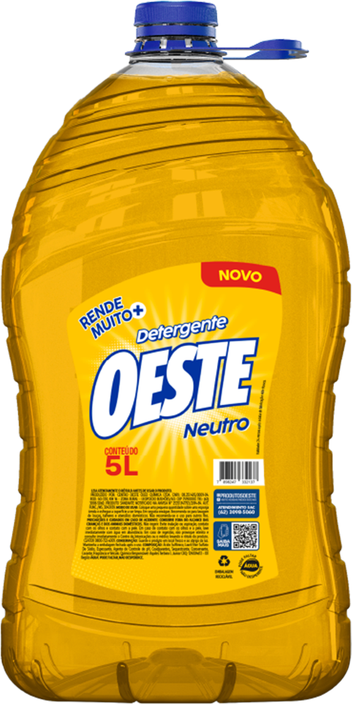 Detergente Oeste Neutro 5l
