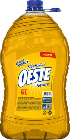 Detergente Oeste Neutro 5l