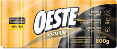 Sabao Pedaco Oeste Neutro Glicerinado Premium 5x160gr