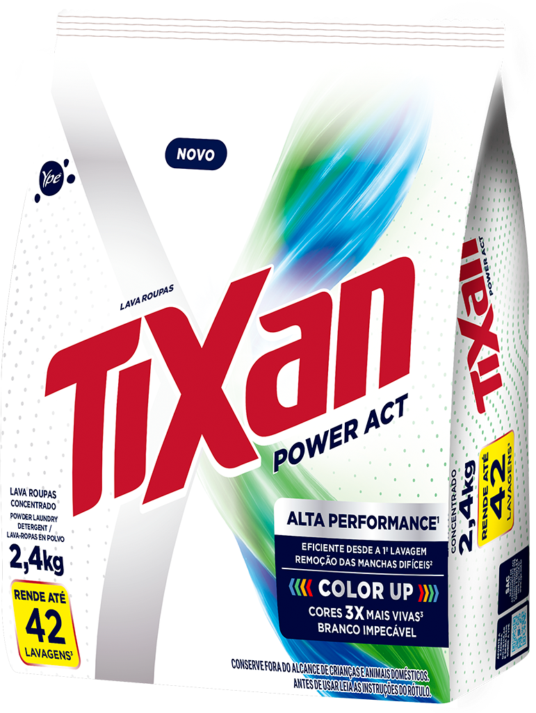 Sabao Em Po Tixan Power Act Sachet 2,4kg