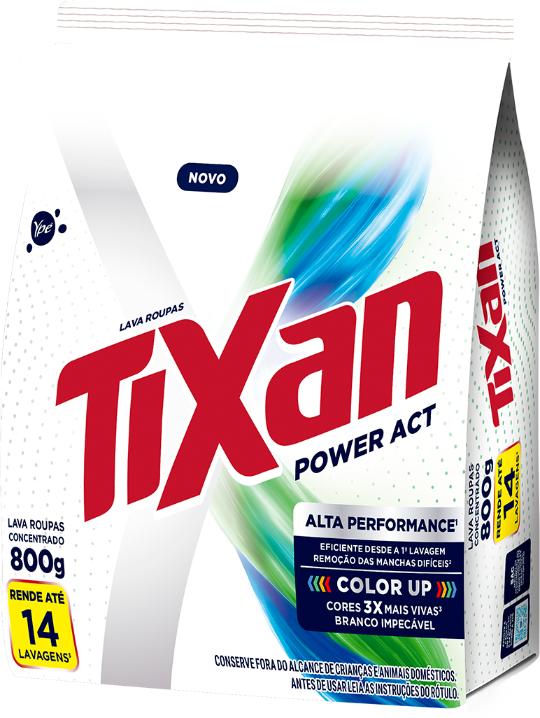 Sabao Em Po Tixan Power Act Sachet 800g