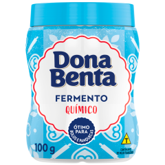 Fermento Em Po Quimico Dona Benta Tradicional 100g