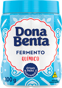 Fermento Em Po Quimico Dona Benta Tradicional 100g