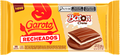 Chocolate Garoto Baton Ao Leite Com Creme Recheado 90g