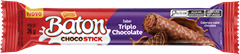 Chocolate Garoto Baton Triplo Chocolate Stick 26g