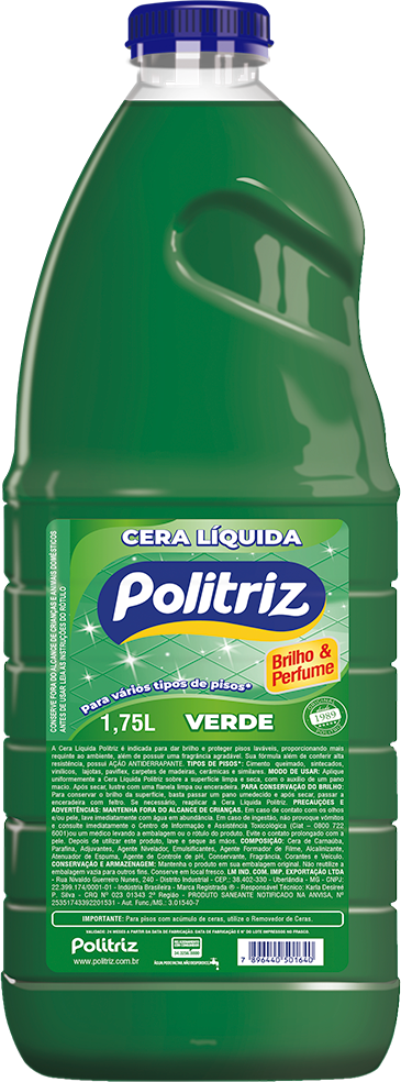Cera Liquida Politriz Verde 1,750l