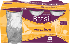 Jogo Copo De Vidro Wheaton Fortaleza 320ml