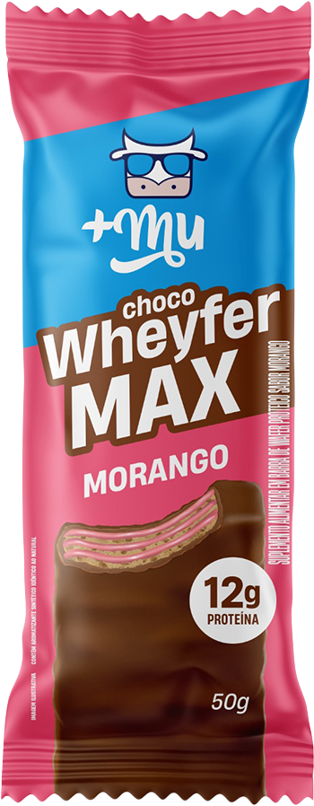 Chocolate Chocowheyfer +Mu Max Morango 50g