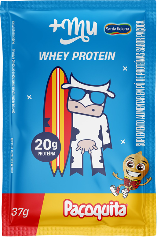 Whey Protein +Mu Pacoquita Sachet 37g