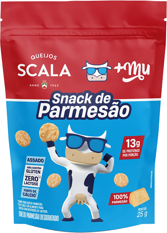 Snack +Mu Parmesao 25g