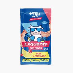 Pre Treino +Mu Pink Lemonade Exquenta 20g