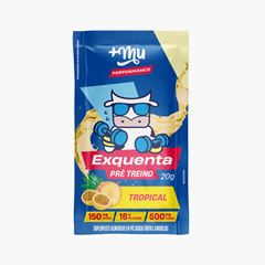 Pre Treino +Mu Tropical Exquenta 20g