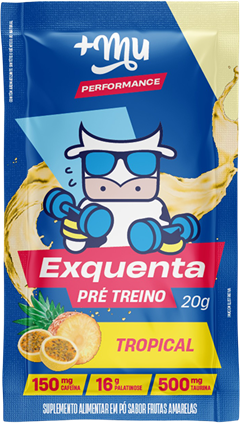Pre Treino +Mu Tropical Exquenta 20g