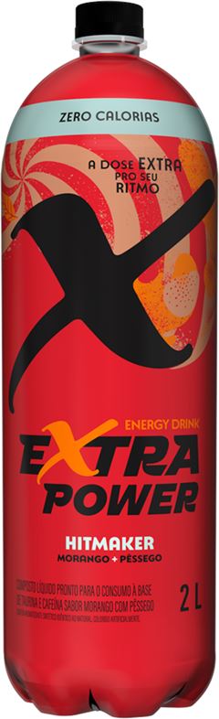 Energetico Extra Power Morango E Pessego Pet 2l