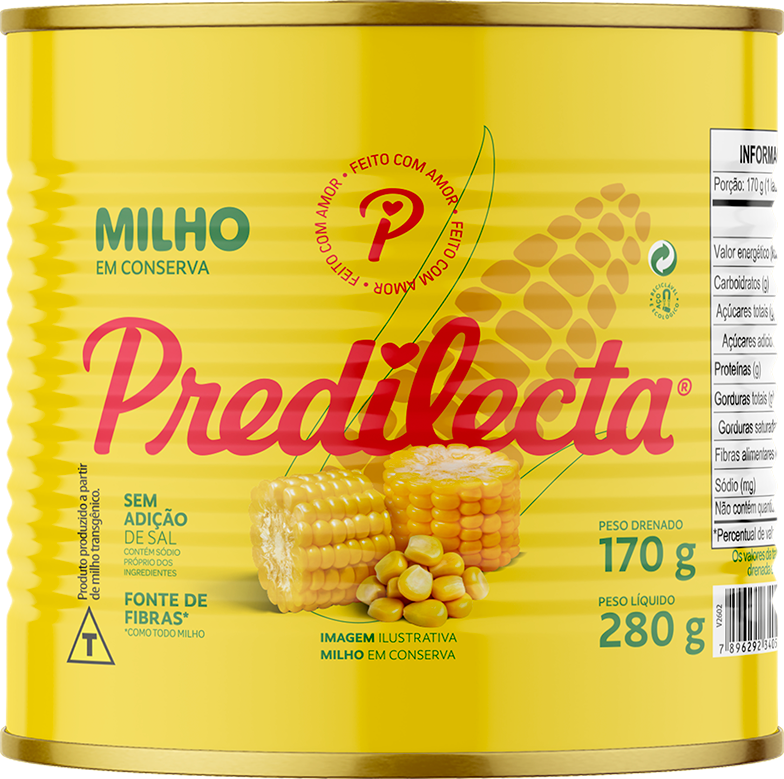 Milho Verde Predilecta Lata 170g