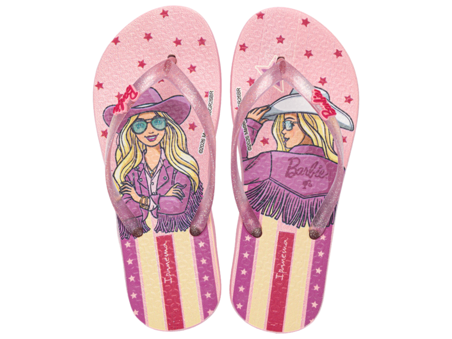 Sandalia Ipanema Barbie Meu Encanto Fem Infantil Rosa/Rosa