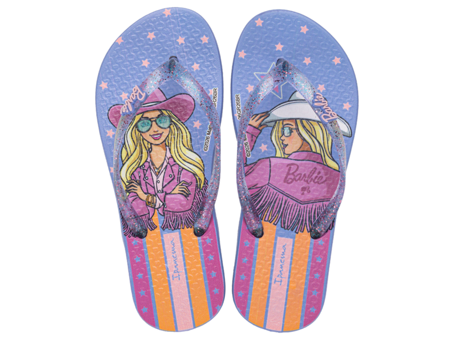 Sandalia Ipanema Barbie Meu Encanto Fem Infantil Lilas/Rosa