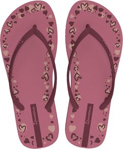 Sandalia Ipanema Day Fem Adulto Rosa/Vermelho/Rosa