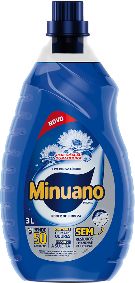 Sabao Liquido Minuano Azul 3l