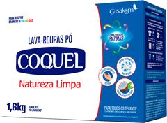 Sabao Em Po Coquel Natureza Limpa Caixa 1,6kg