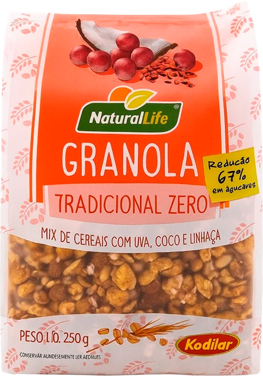 Granola Natural Life Tradicional Zero 250g
