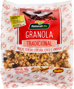 Granola Natural Life Tradicional 700g