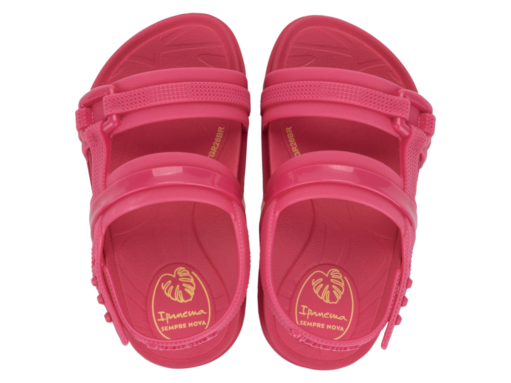 Sandalia Ipanema Shine Fem Baby Rosa Pink