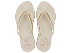 Sandalia Ipanema Shine Fem Adulto Off White/Bege