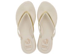 Sandalia Ipanema Shine Fem Adulto Off White/Bege
