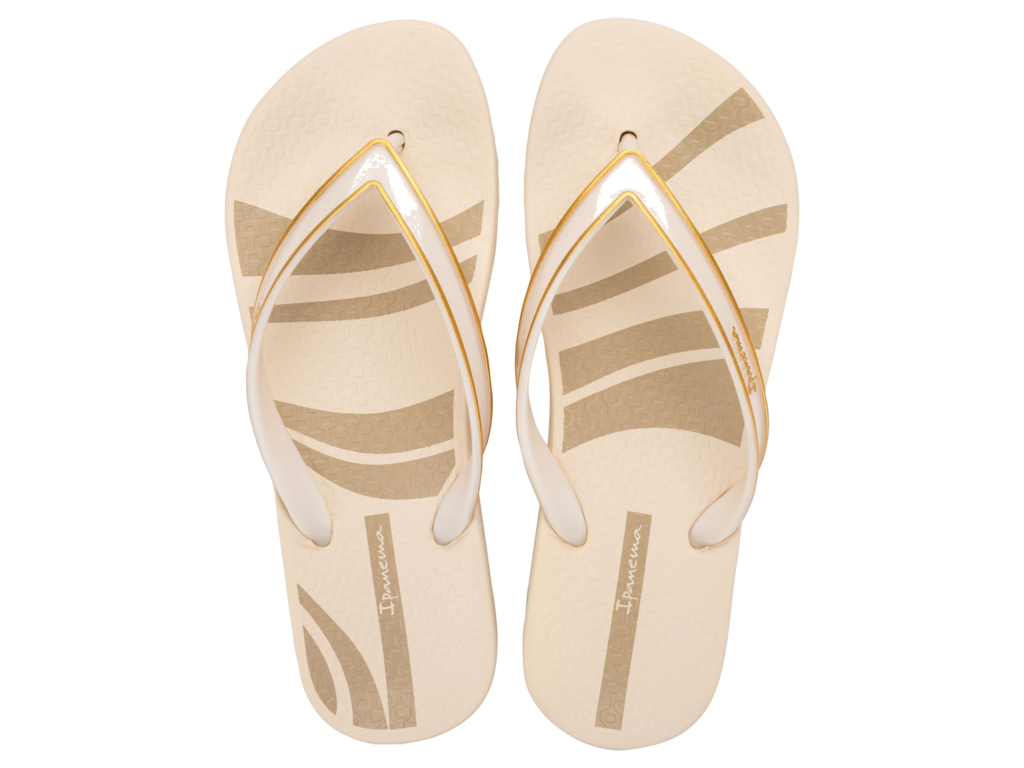 Sandalia Ipanema Anatomica Linea Fem Adulto Bege/Bege/Marrom