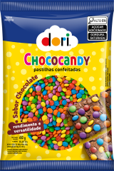 Chocolate Chococandy Confeitada Colorido 450g