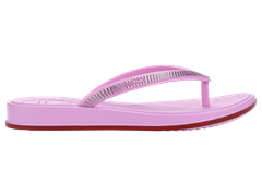Sandalia Ipanema Shine Fem Adulto Rosa Boreal/Vermelho
