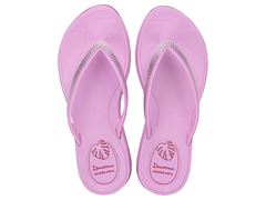 Sandalia Ipanema Shine Fem Adulto Rosa Boreal/Vermelho