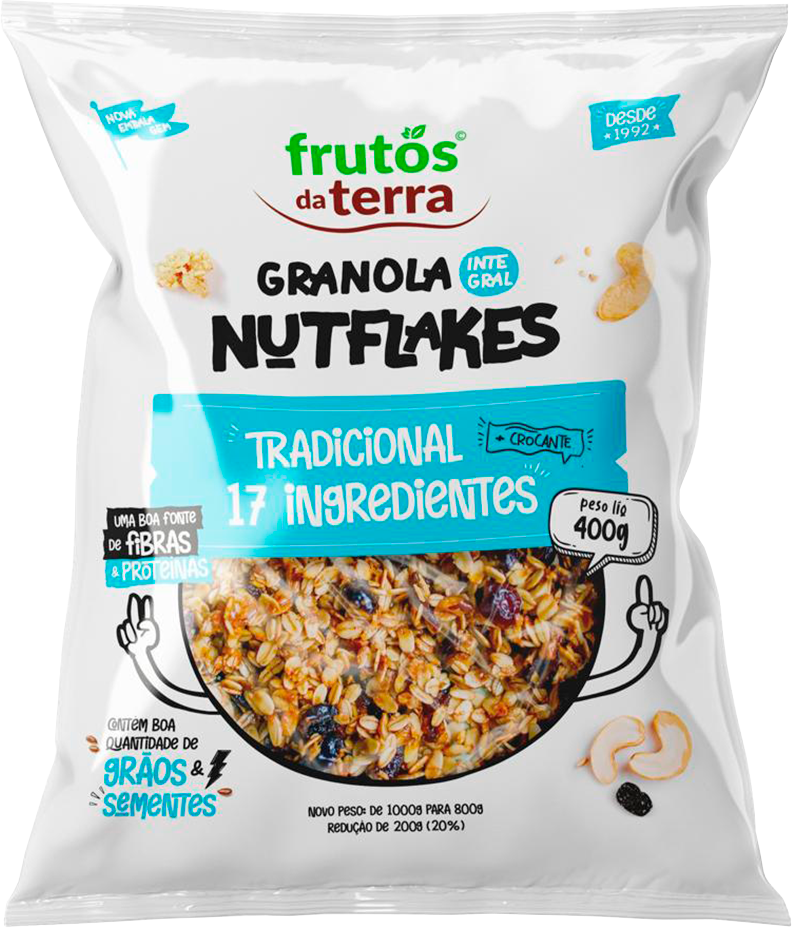 Granola Frutos Da Terra 400g