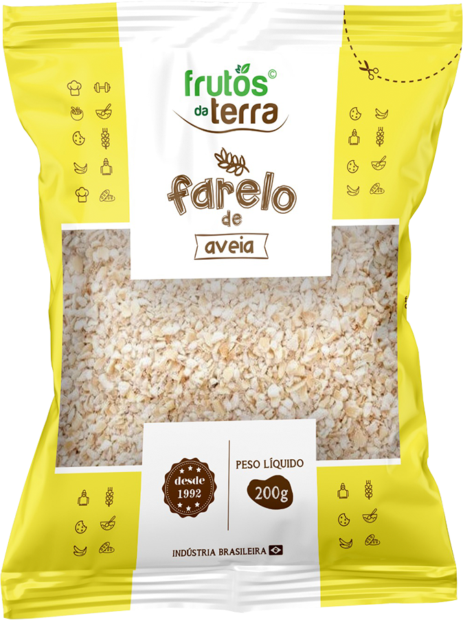 Farelo De Aveia Frutos Da Terra 200g