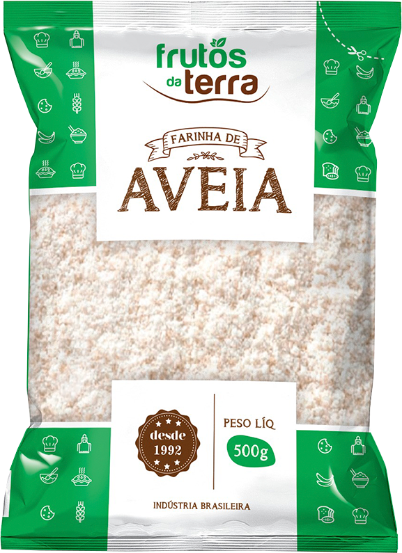 Farinha De Aveia Frutos Da Terra 500g