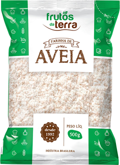 Farinha De Aveia Frutos Da Terra 500g