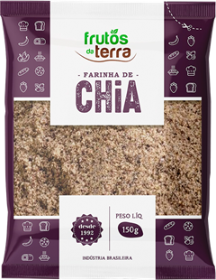 Farinha De Chia Frutos Da Terra 150g