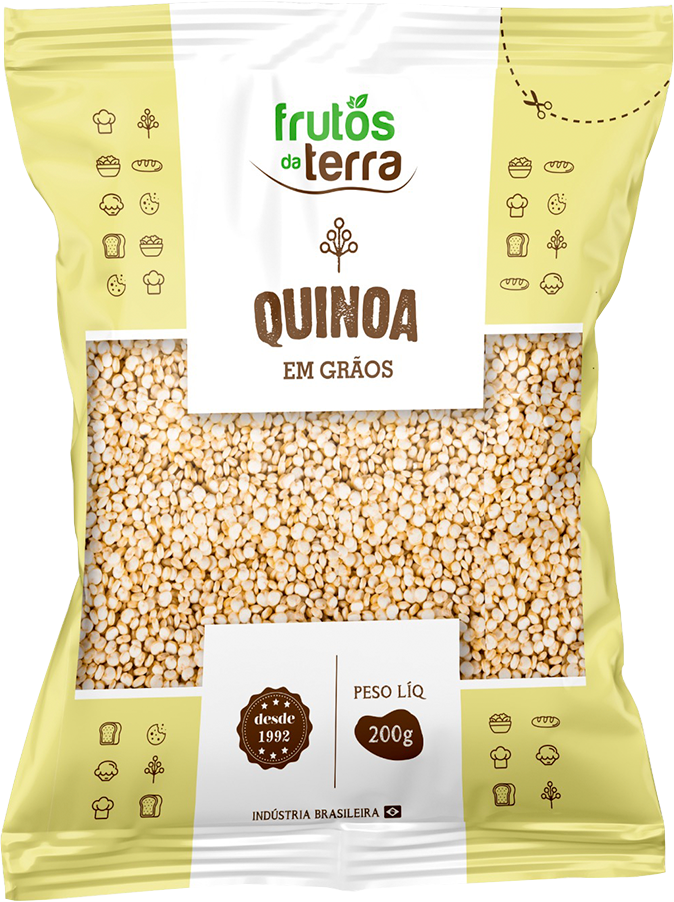 Quinoa Em Graos Frutos Da Terra 200g