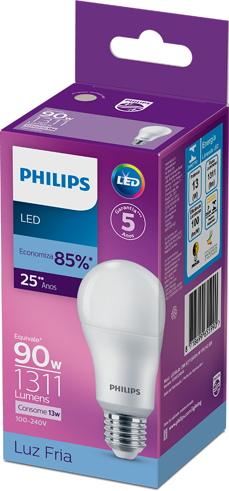 Lampada Philips Led 13w Bivolt